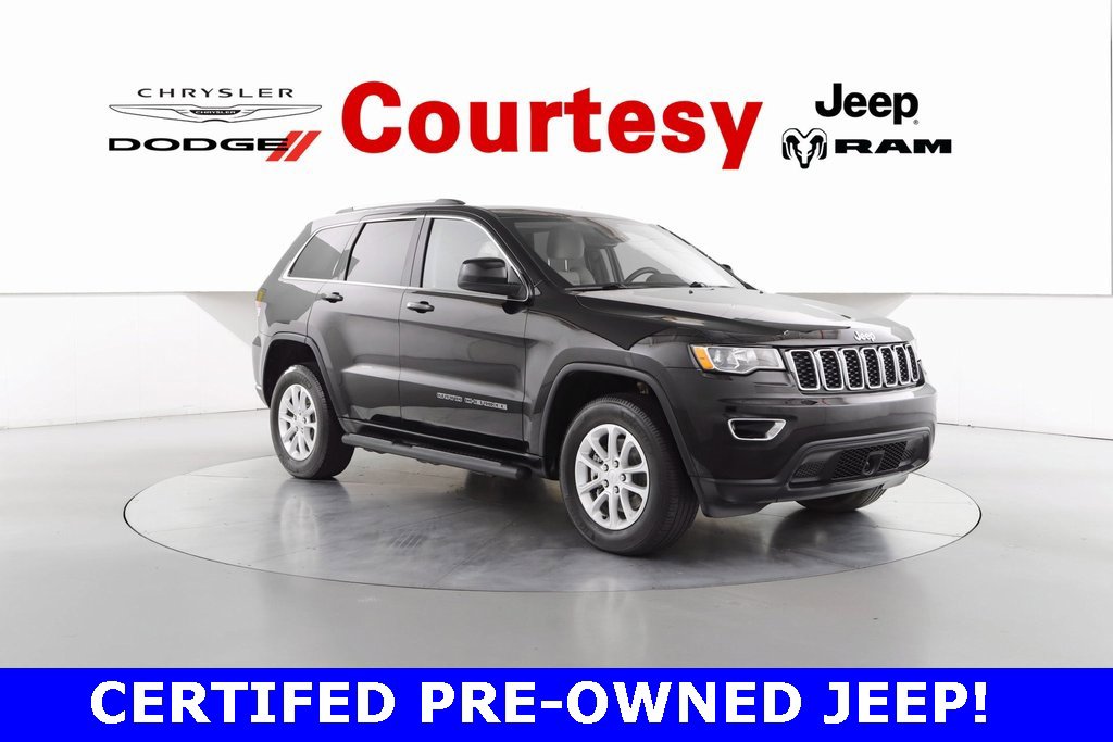 Certified 2021 Jeep Grand Cherokee Laredo