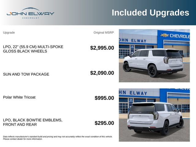 New 2026 Chevrolet Suburban Premier w/ Sun And Tow Package AWD/4WD image 2