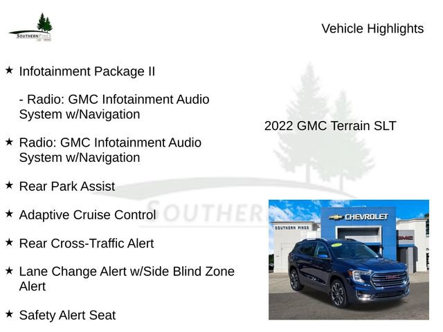 Used 2022 GMC Terrain SLT w/ Infotainment Package II image 23