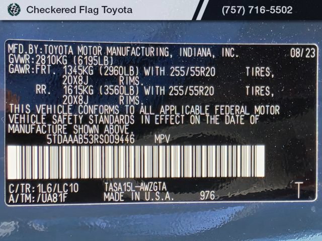 Used 2024 Toyota Grand Highlander AWD image 20