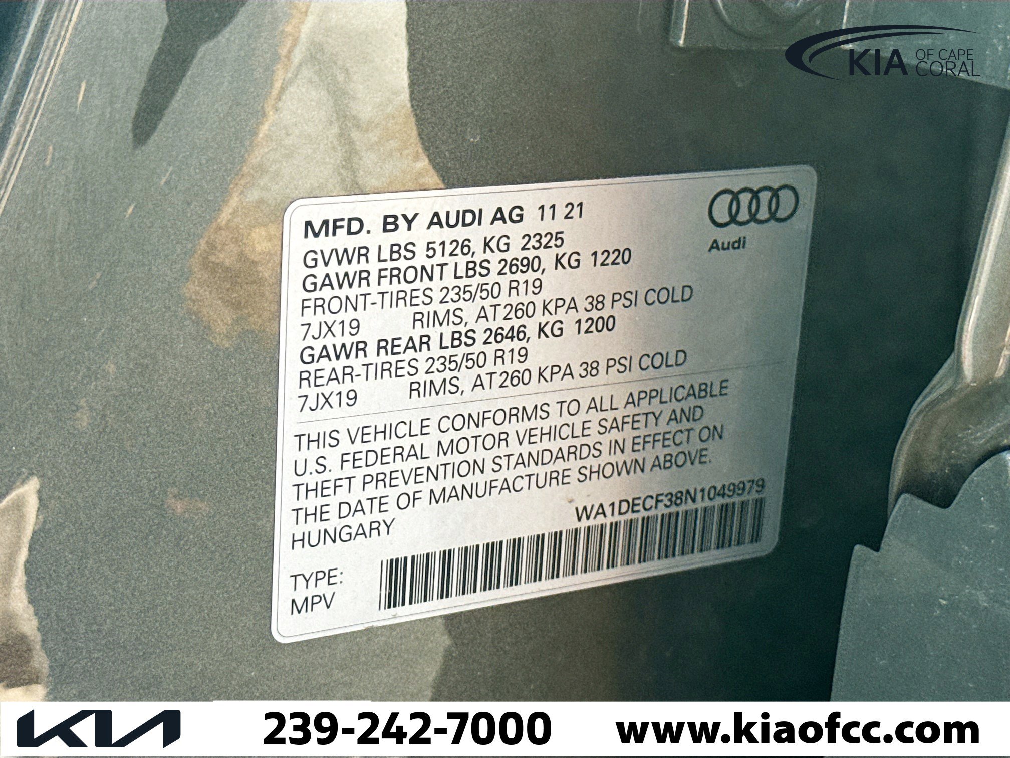 Used 2022 Audi Q3 2.0T Premium w/ Convenience Package image 42