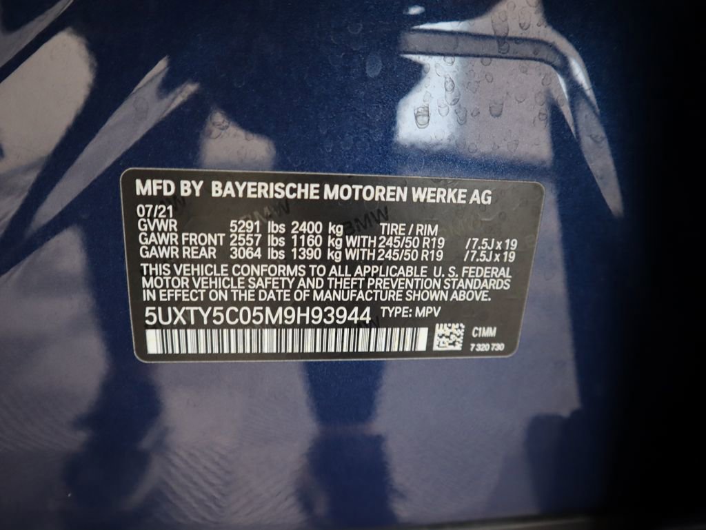 Used 2021 BMW X3 xDrive30i w/ Convenience Package image 36