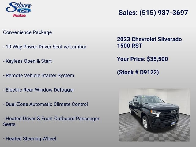 Used 2023 Chevrolet Silverado 1500 RST AWD/4WD image 34