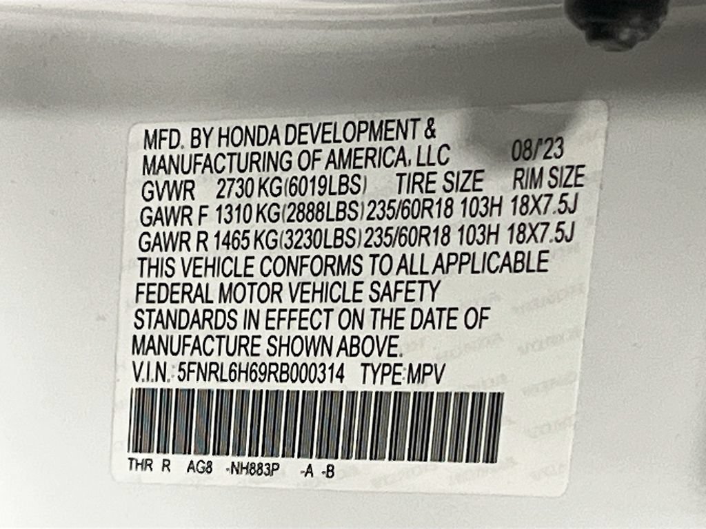 Used 2024 Honda Odyssey EX-L image 33