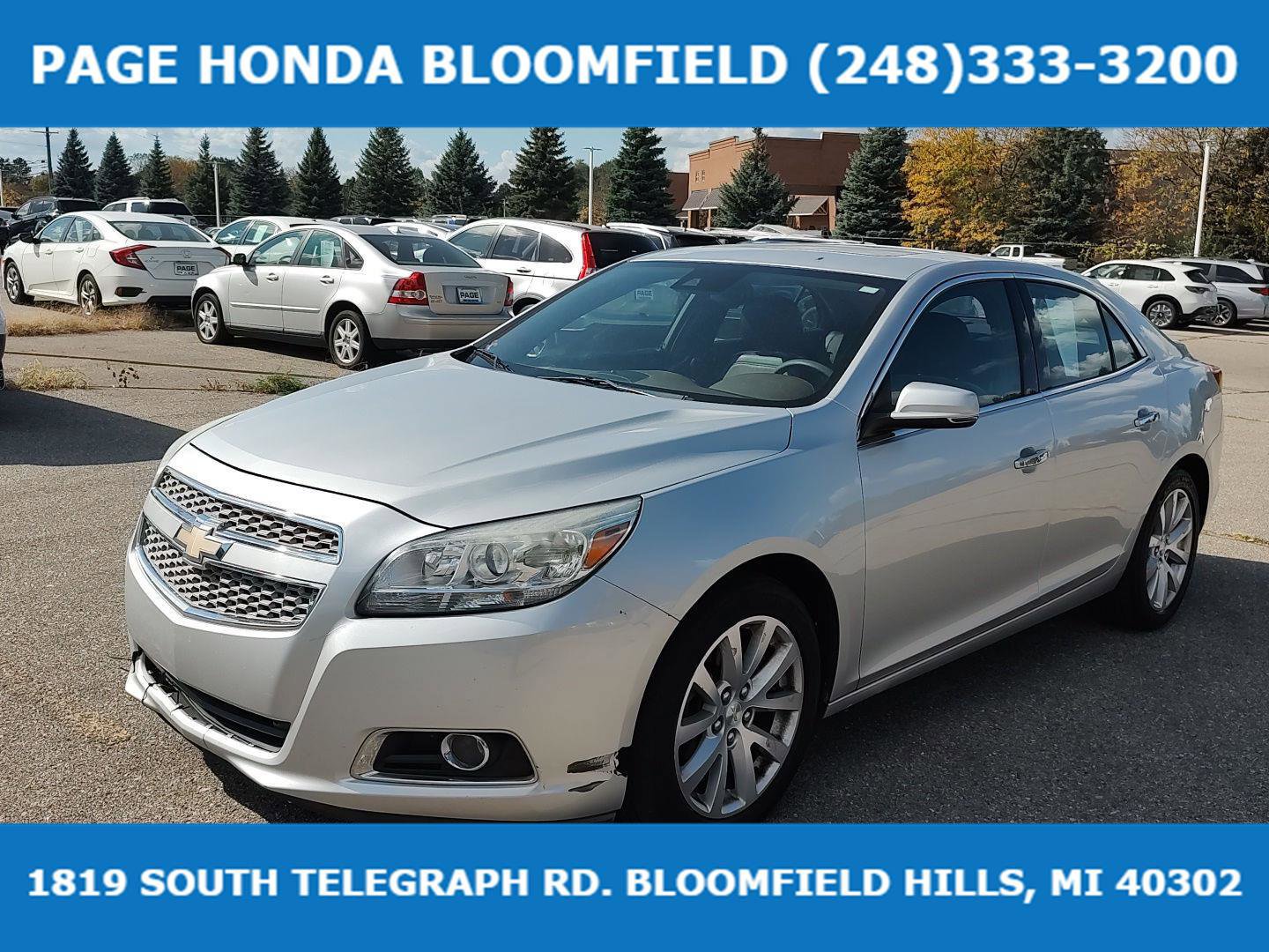Used 2013 Chevrolet Malibu LTZ