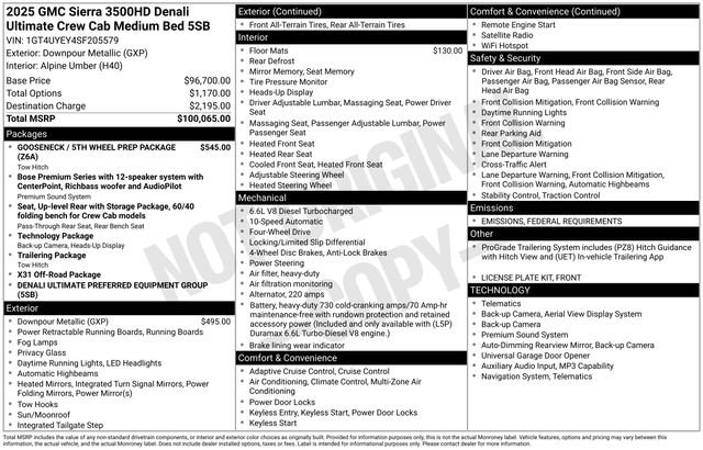 Used 2025 GMC Sierra 3500 Denali Ultimate image 39