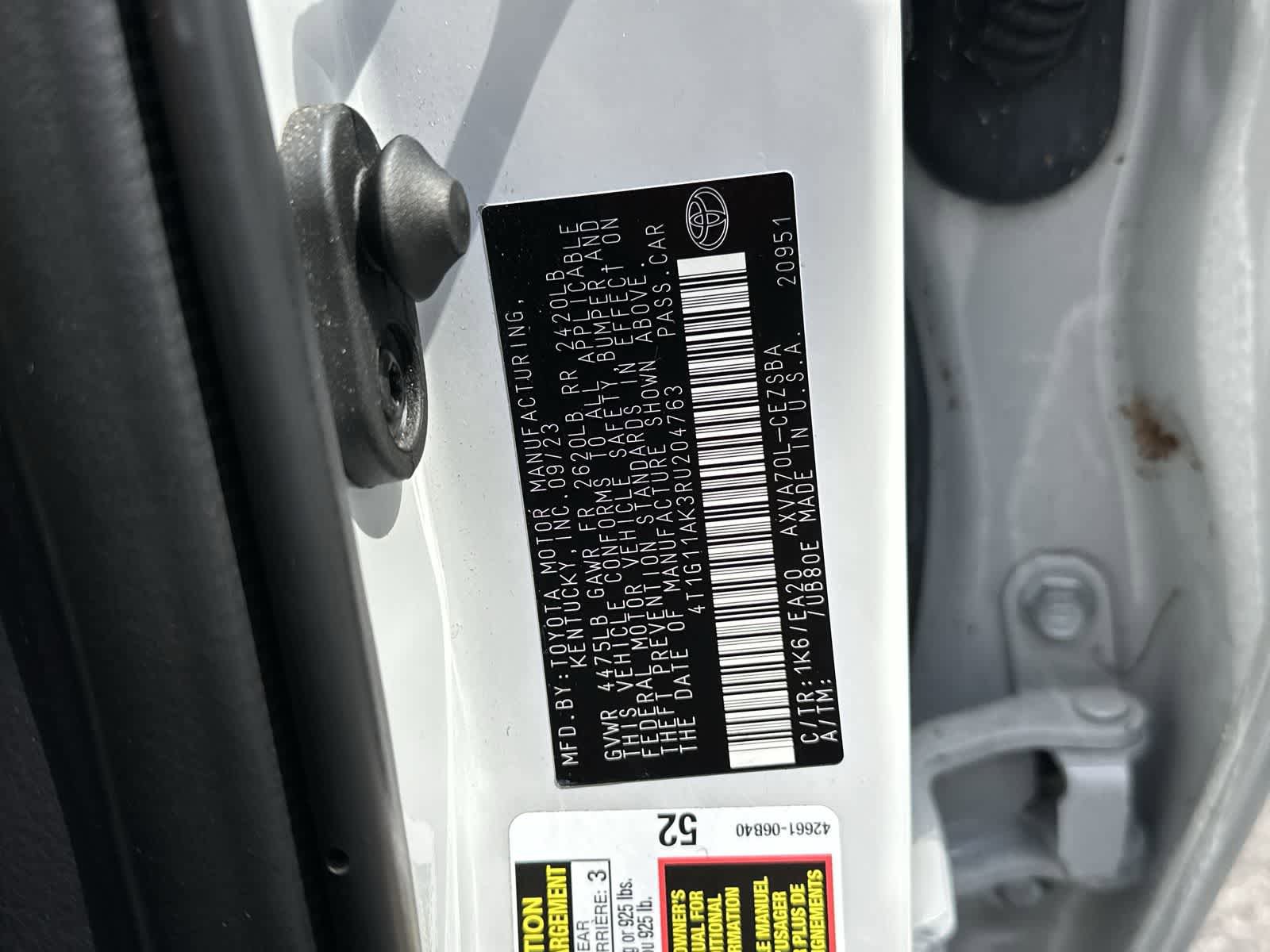 Used 2024 Toyota Camry SE FWD image 24