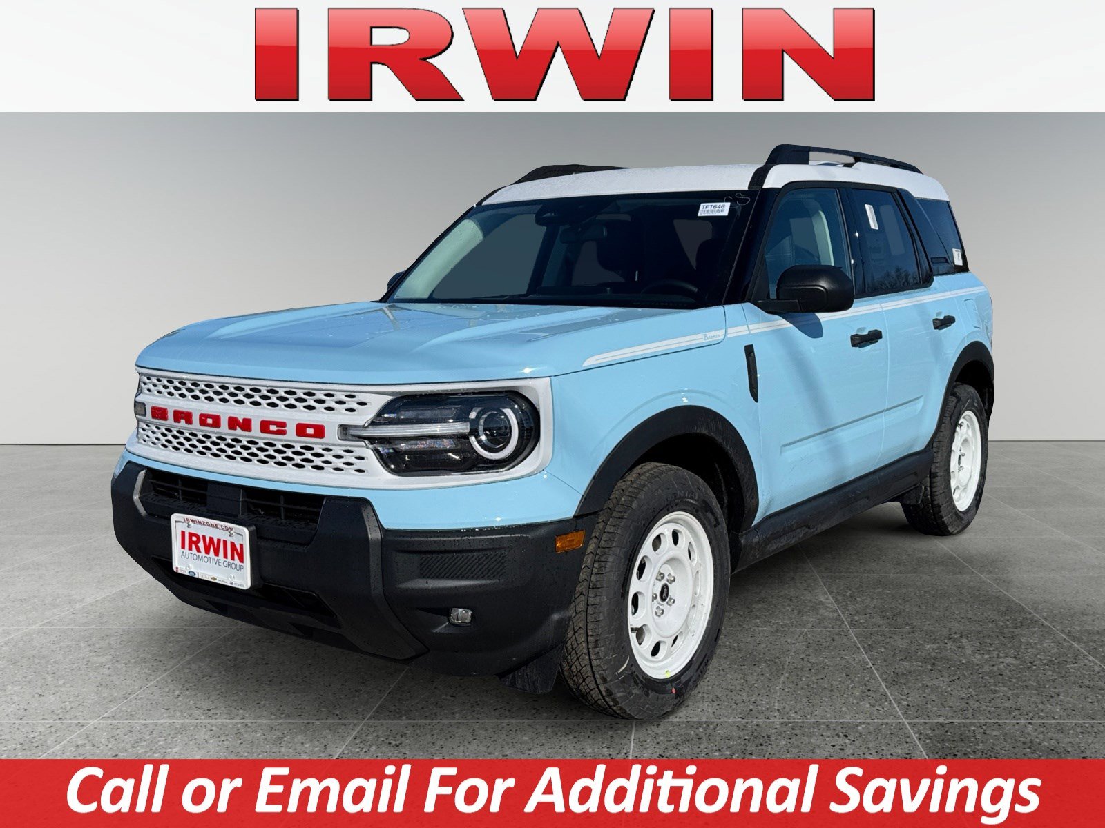 New 2026 Ford Bronco Sport Heritage w/ Convenience Package