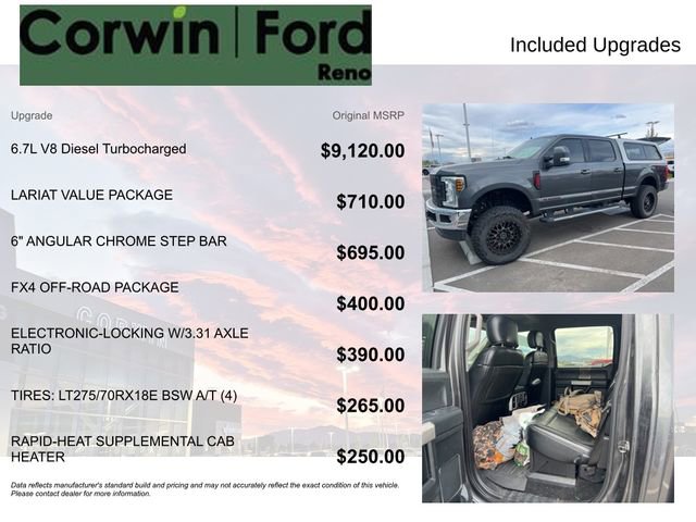 Used 2019 Ford F250 Lariat w/ Lariat Value Package image 8