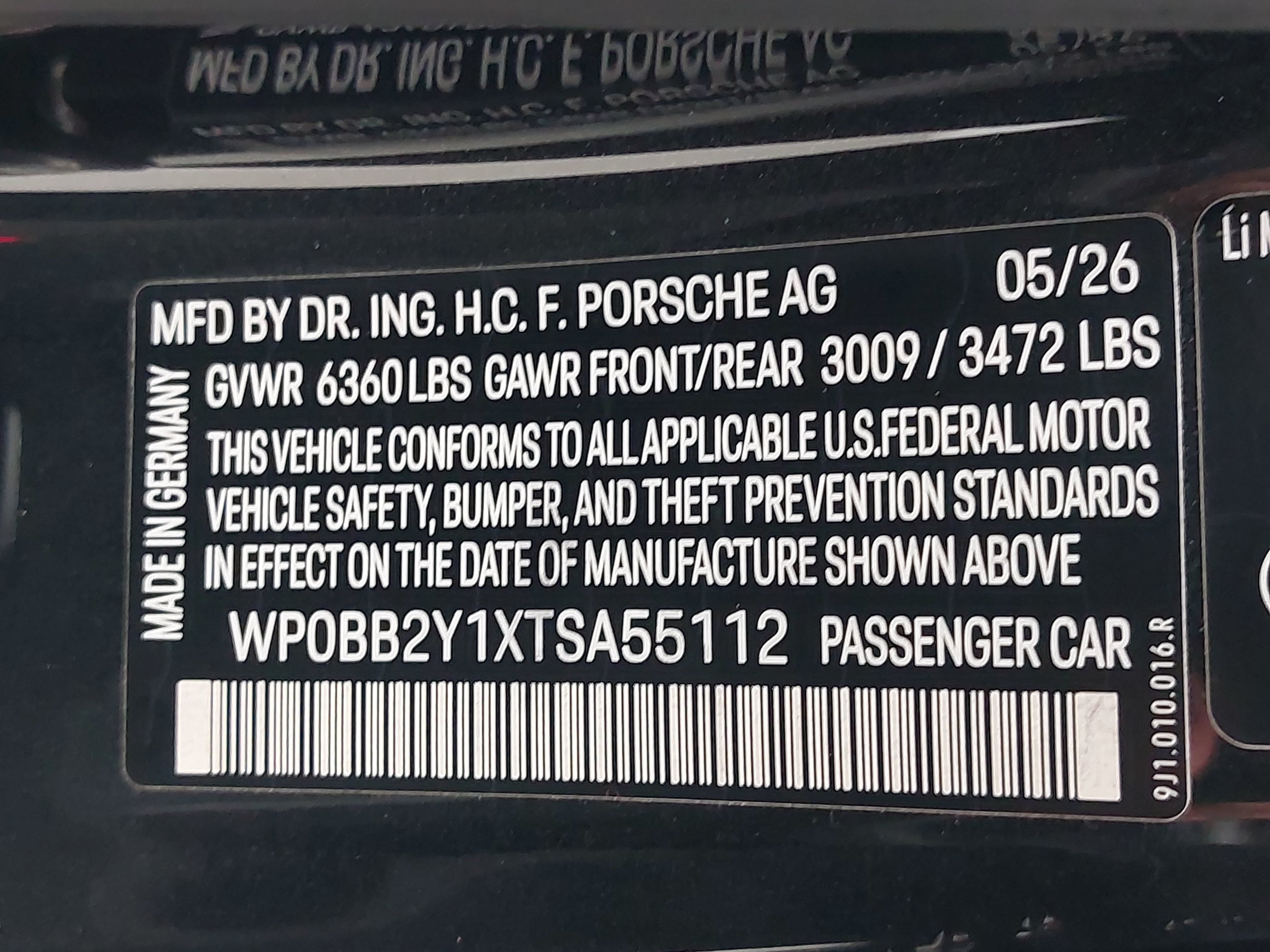 New 2026 Porsche Taycan 4S AWD/4WD image 38