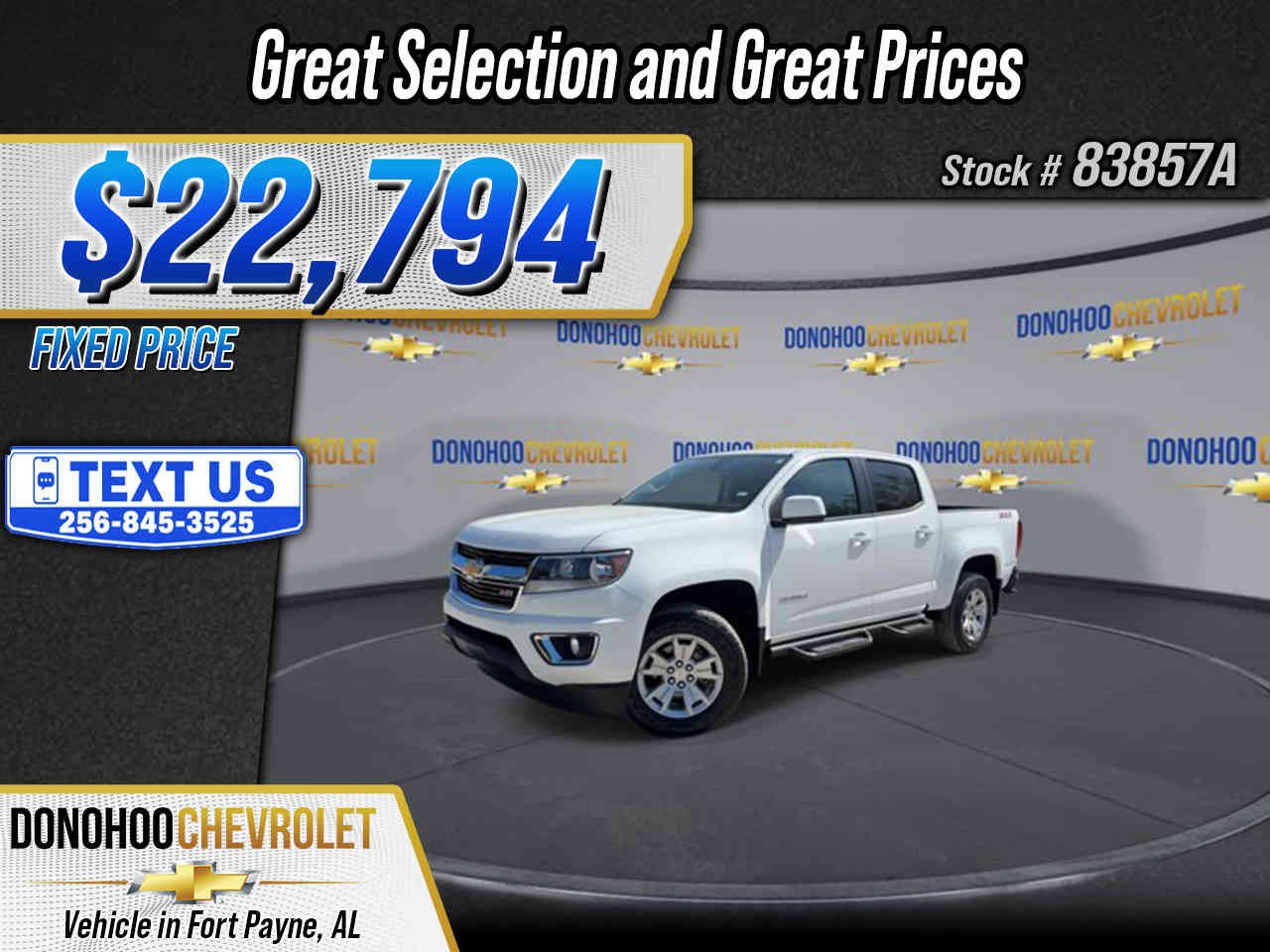 Used 2017 Chevrolet Colorado LT w/ LT Convenience Package