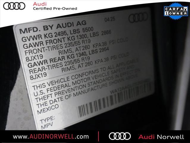 Certified 2025 Audi Q5 Premium Plus w/ Premium Plus image 3