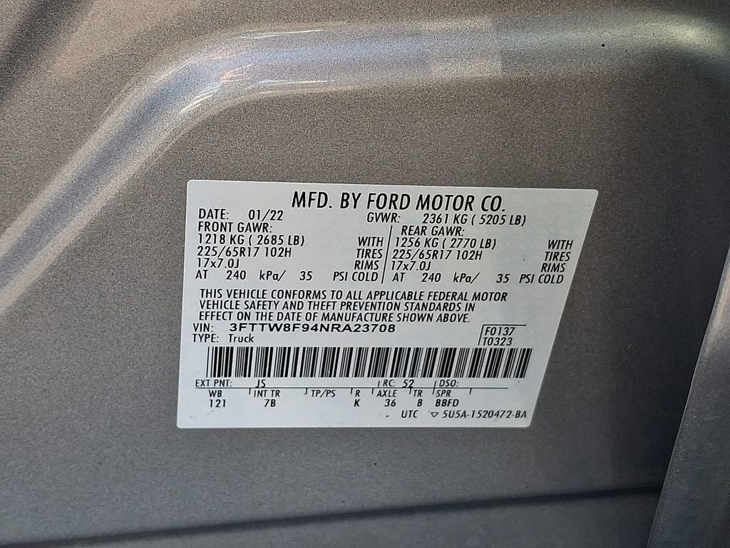 Used 2022 Ford Maverick XLT w/ Equipment Group 300A Standard image 27