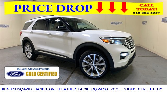 Certified 2022 Ford Explorer Platinum w/ Equipment Group 601A