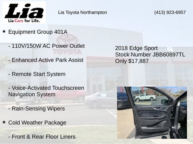 Used 2018 Ford Edge Sport w/ Equipment Group 401A image 14
