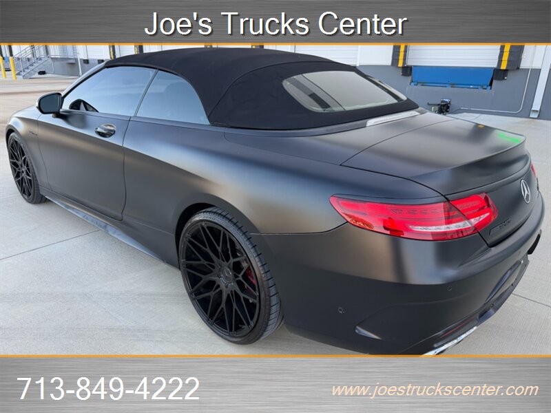 Used 2017 Mercedes-Benz S 63 AMG 4MATIC Cabriolet w/ Driver Assistance Package image 58