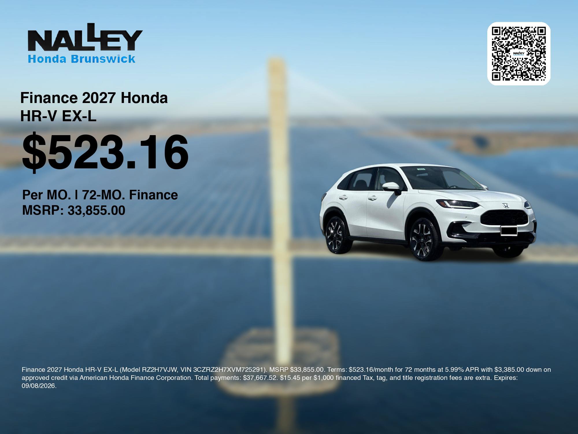 New 2027 Honda HR-V EX-L image 7