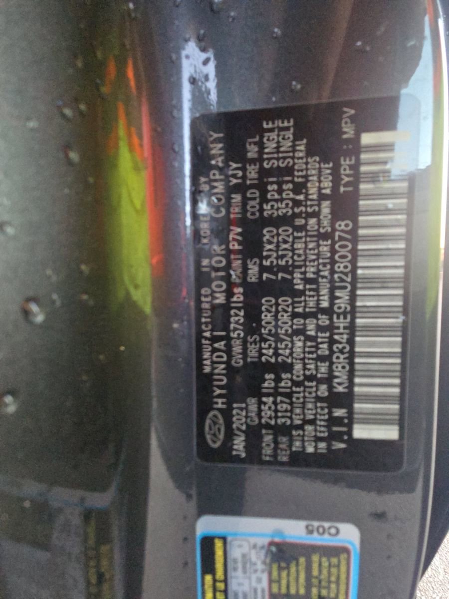 Used 2021 Hyundai Palisade SEL w/ Convenience Package image 13