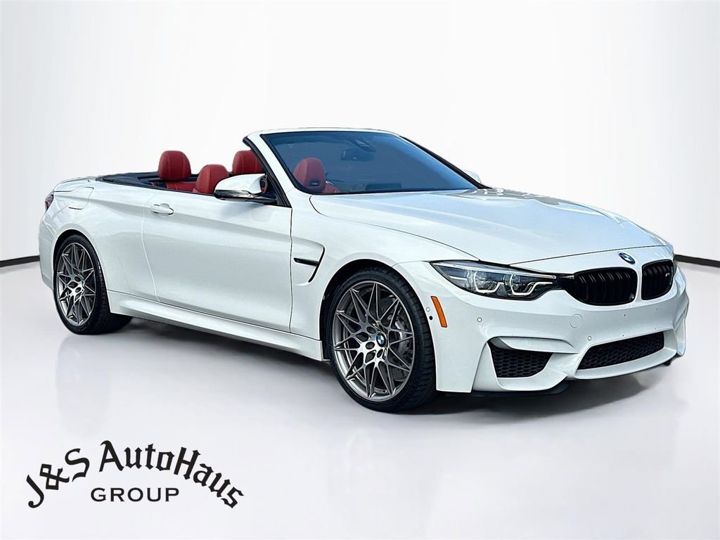 Used 2020 BMW M4 Convertible w/ Competition Package RWD image 1