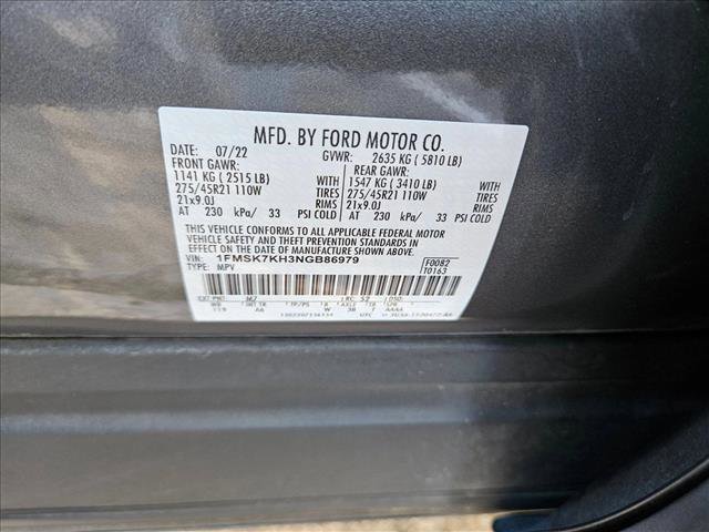 Used 2022 Ford Explorer ST-Line w/ Class IV Trailer Tow Package image 24