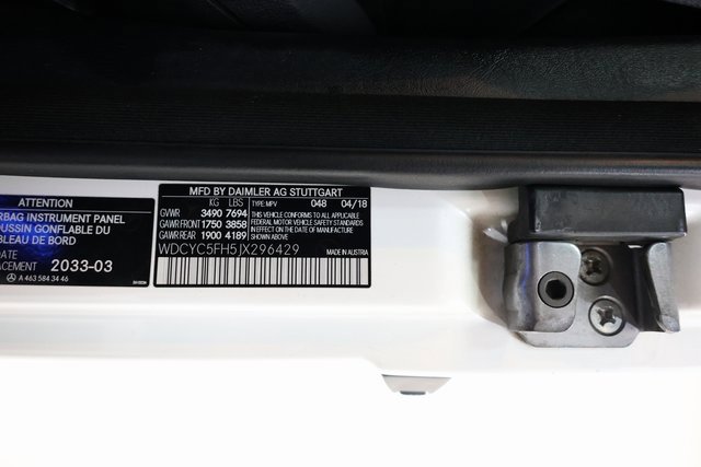 Used 2018 Mercedes-Benz G 550 Squared image 99