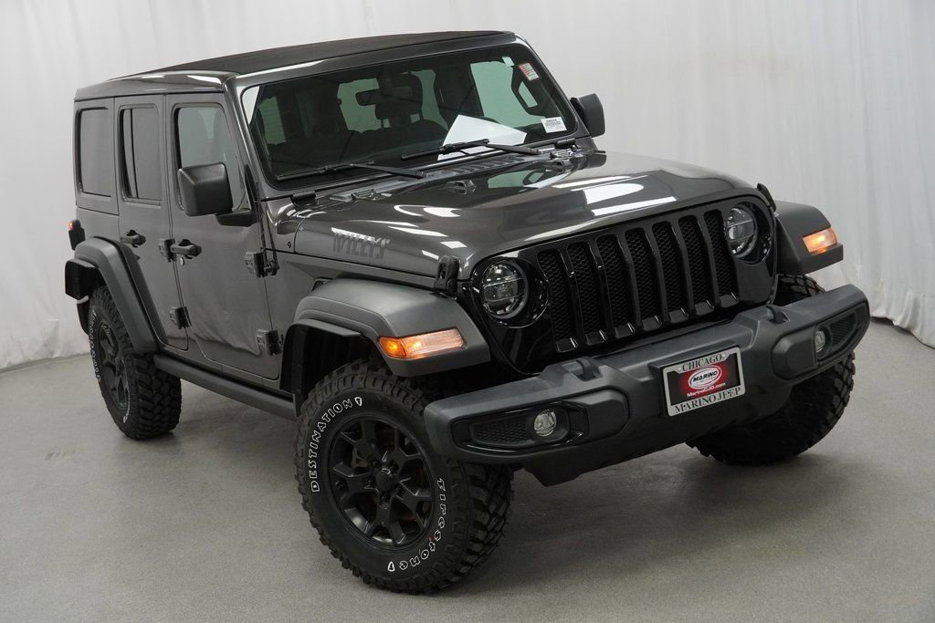 Certified 2021 Jeep Wrangler Unlimited Willys image 9