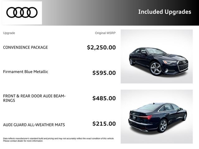 Certified 2024 Audi A6 2.0T Premium w/ Convenience Package AWD/4WD image 5