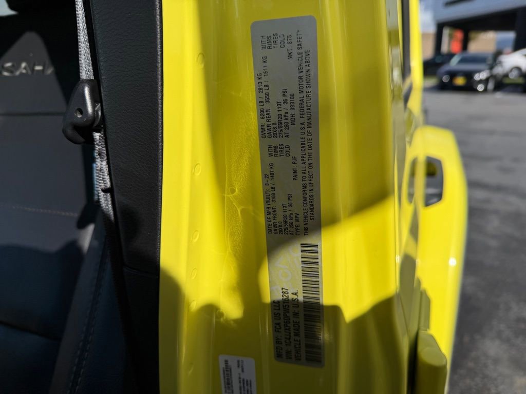 Used 2023 Jeep Wrangler Unlimited Sahara w/ Cold Weather Group image 31