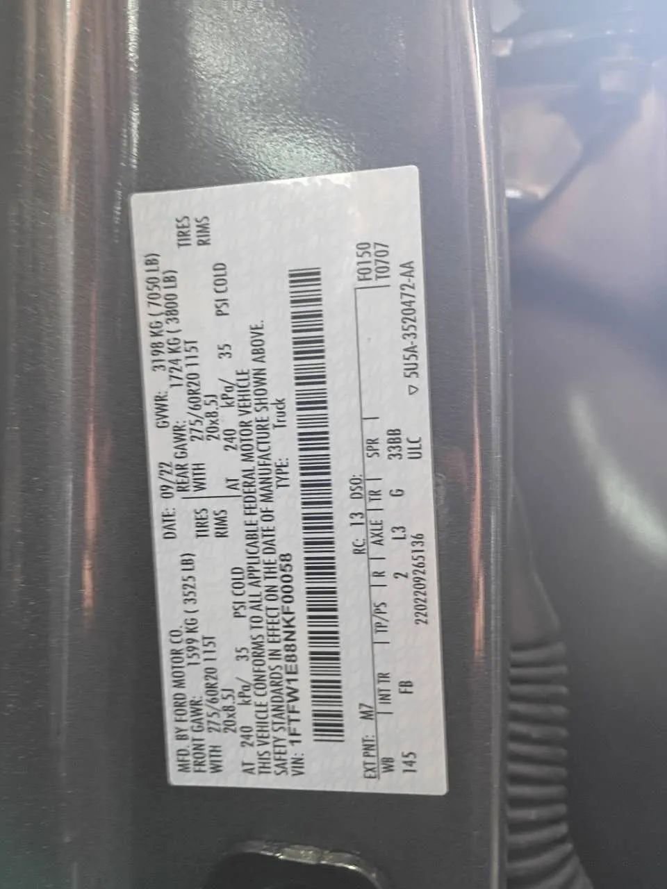 Used 2022 Ford F150 XLT w/ Equipment Group 302A High image 15