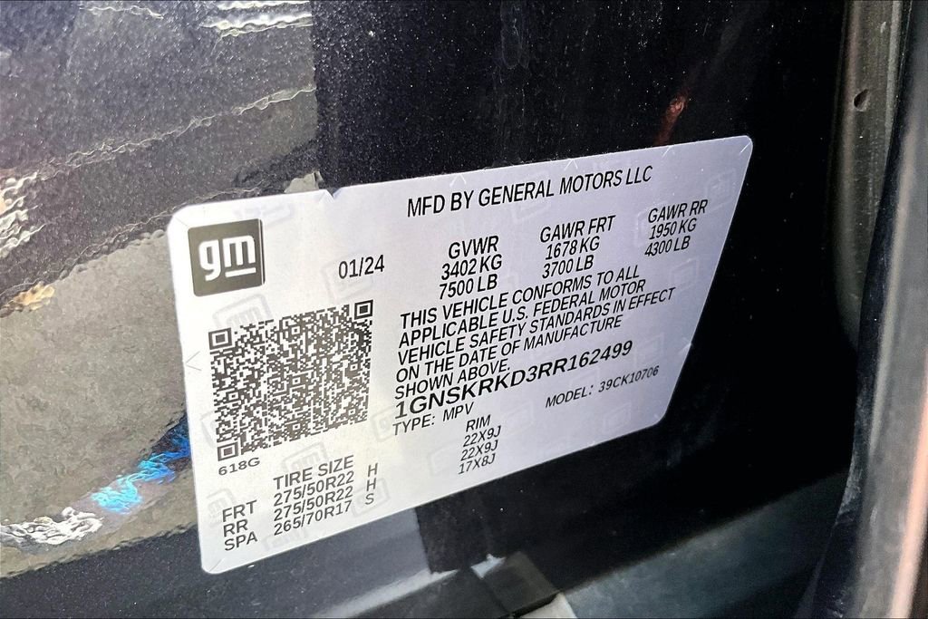 Used 2024 Chevrolet Tahoe RST w/ Luxury Package image 31