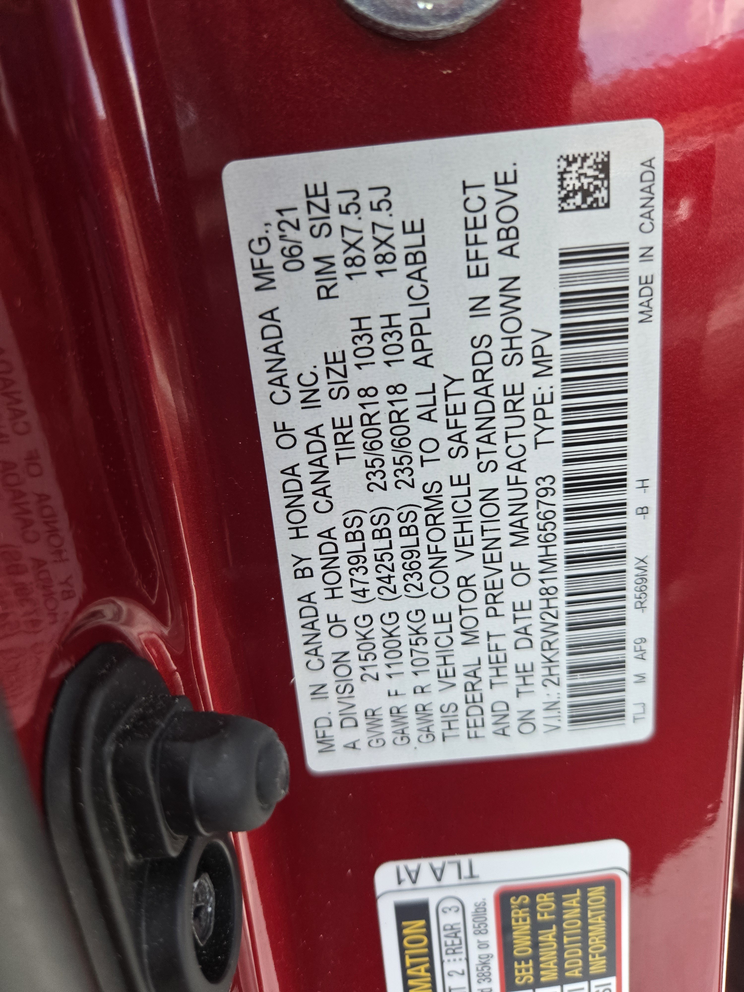 Used 2021 Honda CR-V EX-L image 31