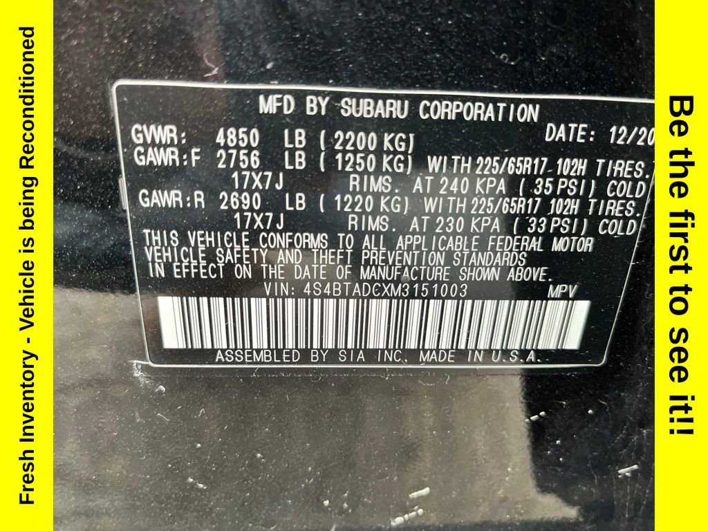 Used 2021 Subaru Outback Premium AWD/4WD image 29