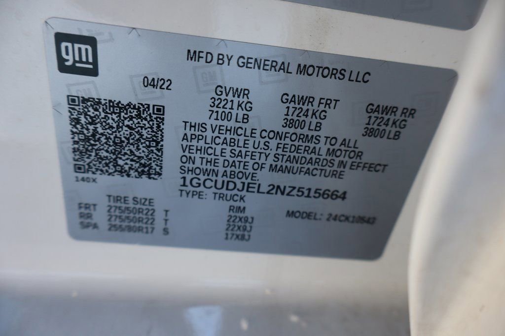 Used 2022 Chevrolet Silverado 1500 High Country image 37