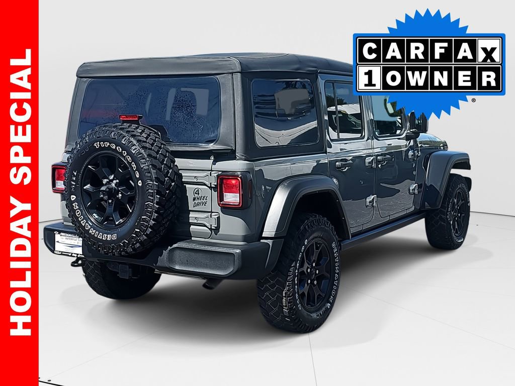 Used 2021 Jeep Wrangler Unlimited Sport image 3