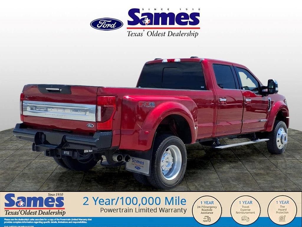 Certified 2022 Ford F450 Platinum w/ FX4 Off-Road Package AWD/4WD image 5