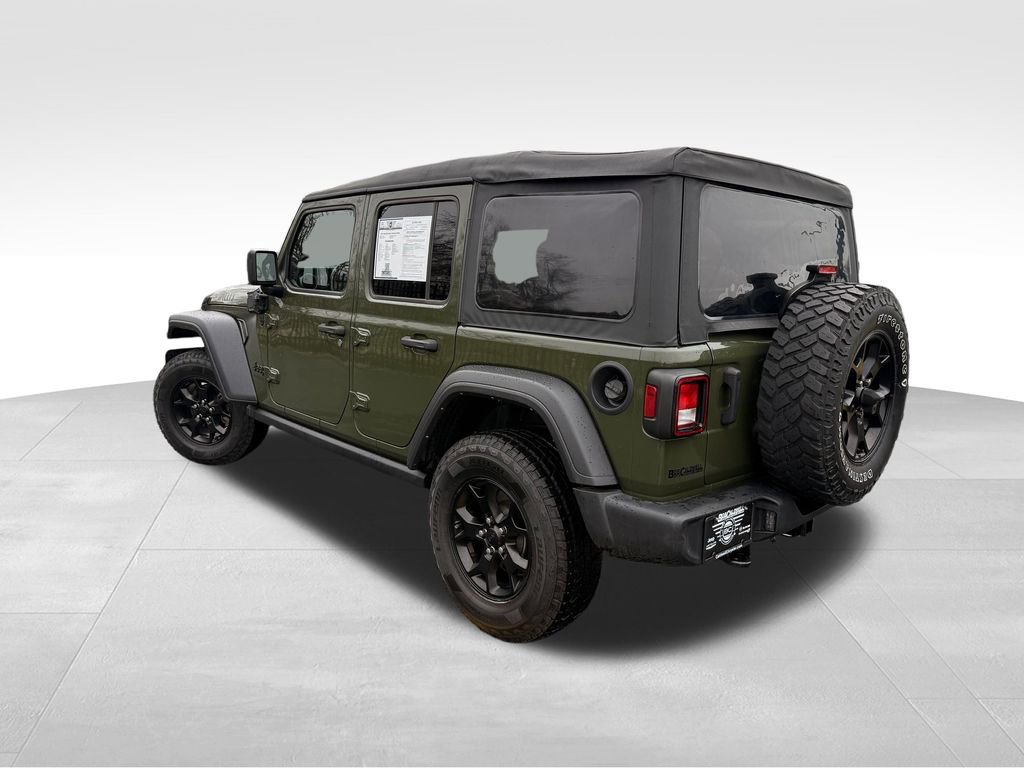 Used 2021 Jeep Wrangler Unlimited Willys image 5