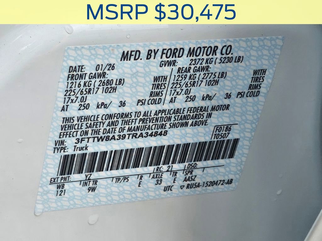 New 2026 Ford Maverick XL image 35