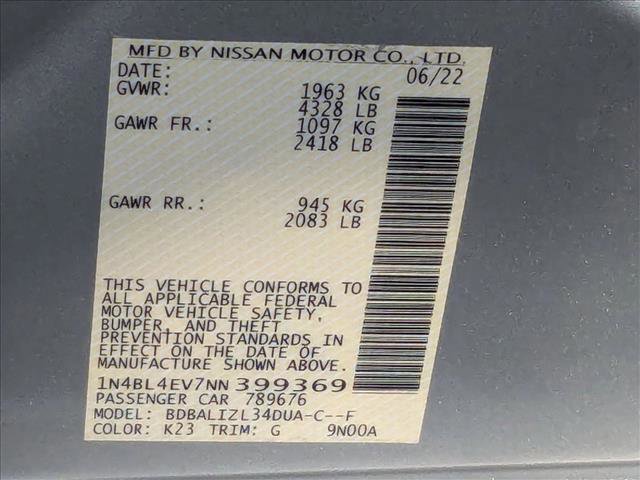 Used 2022 Nissan Altima 2.5 SL FWD image 24