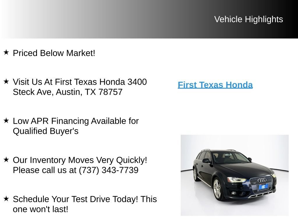Used 2013 Audi A4 Prestige AWD/4WD image 9