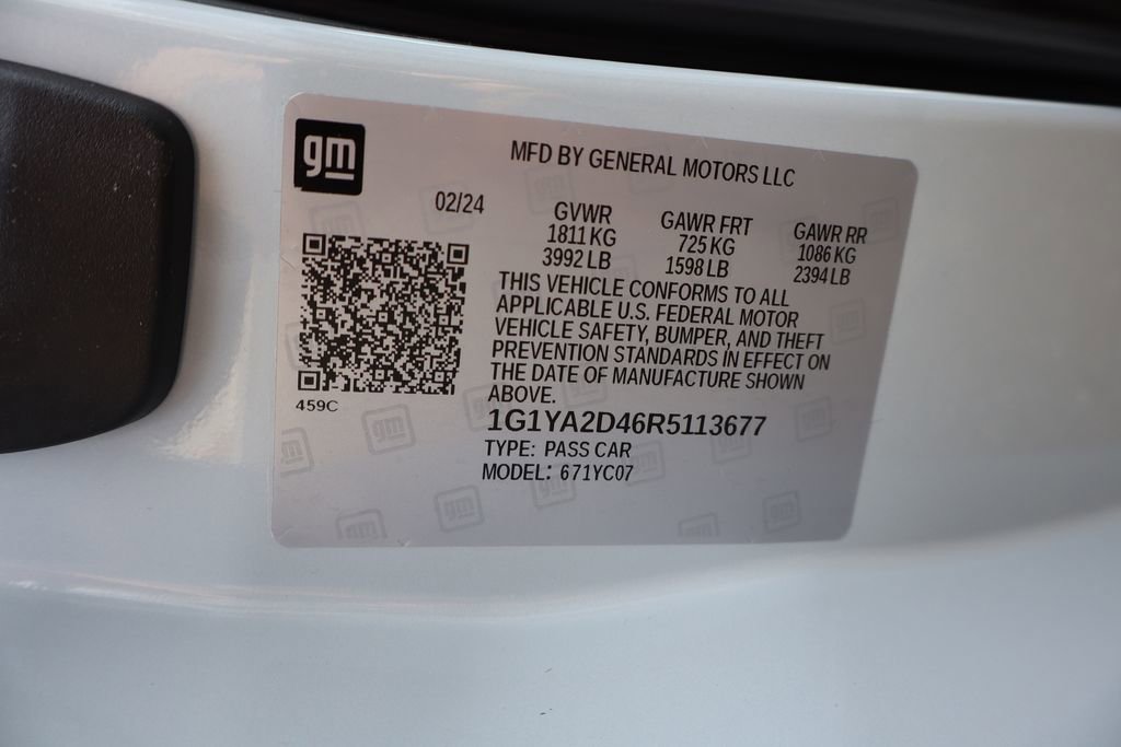 Used 2024 Chevrolet Corvette Stingray Coupe w/ 1LT image 50