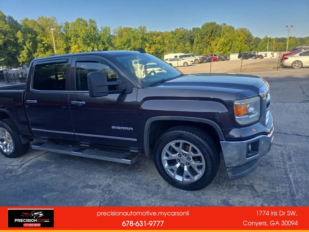 Used 2015 GMC Sierra 1500 SLT w/ SLT Crew Cab Value Package RWD image 9