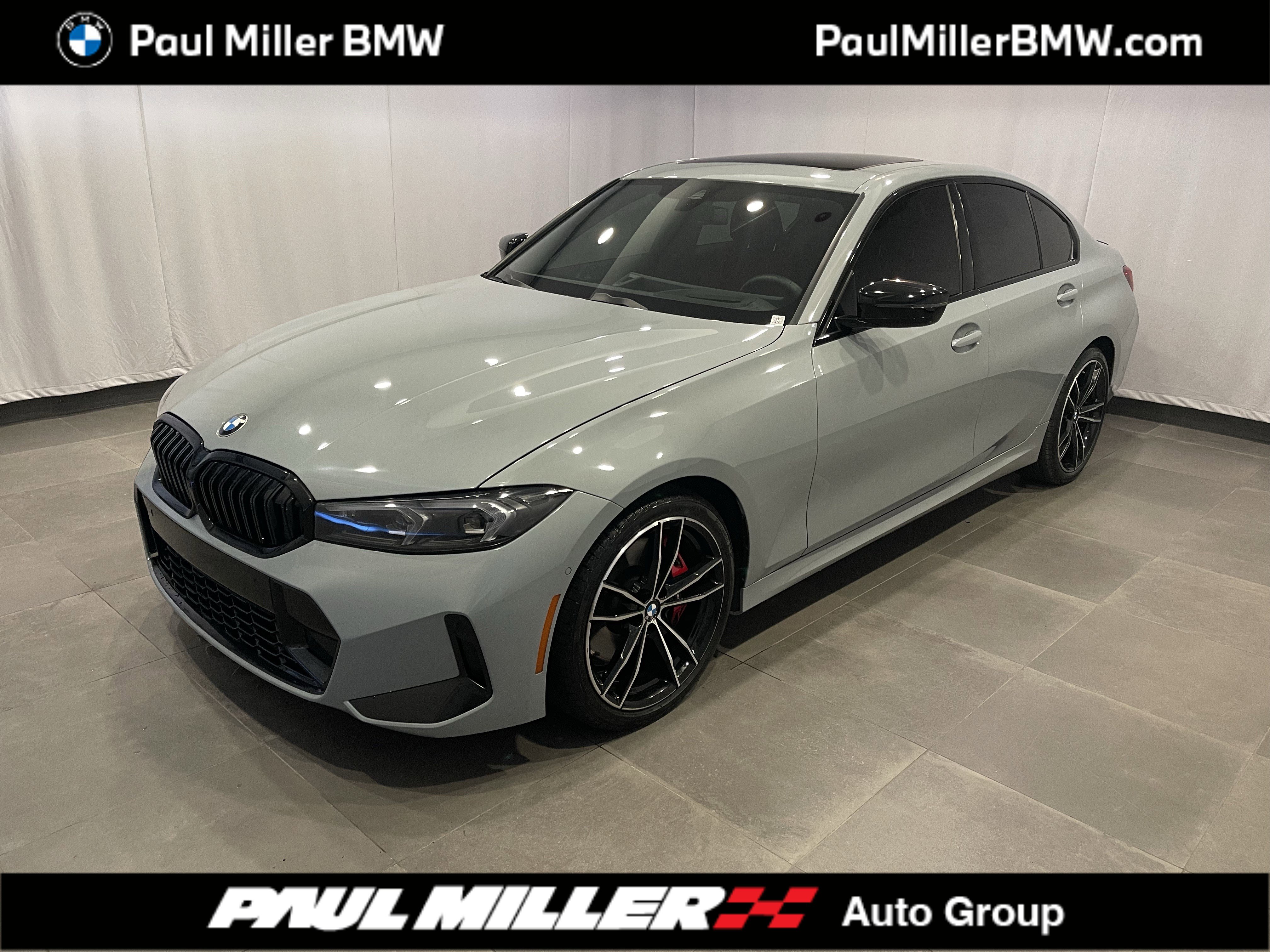 Certified 2024 BMW 330i xDrive Sedan w/ M Sport Package AWD/4WD image 1