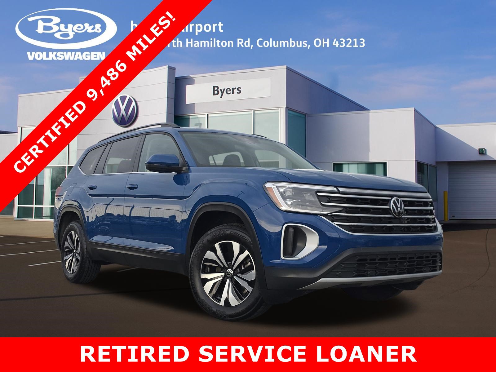 New 2026 Volkswagen Atlas SE AWD/4WD image 1