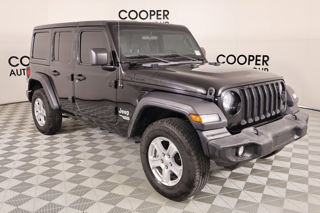 Used 2021 Jeep Wrangler Unlimited Sport image 1