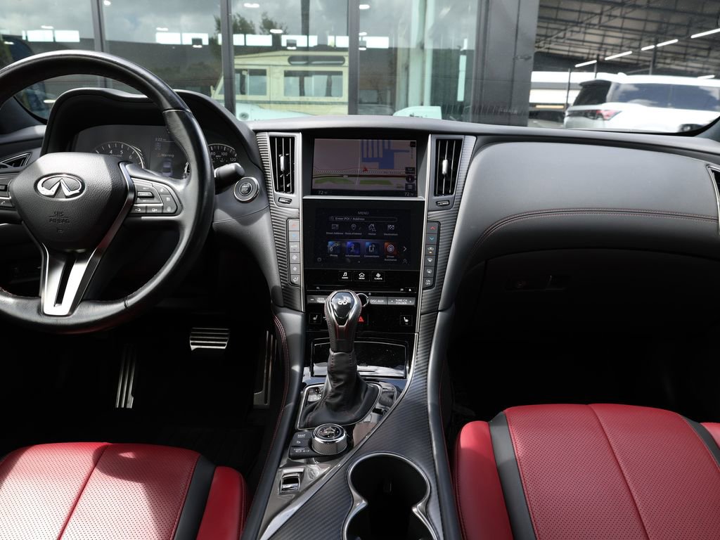 Used 2021 INFINITI Q60 Red Sport 400 w/ Cargo Package RWD image 24
