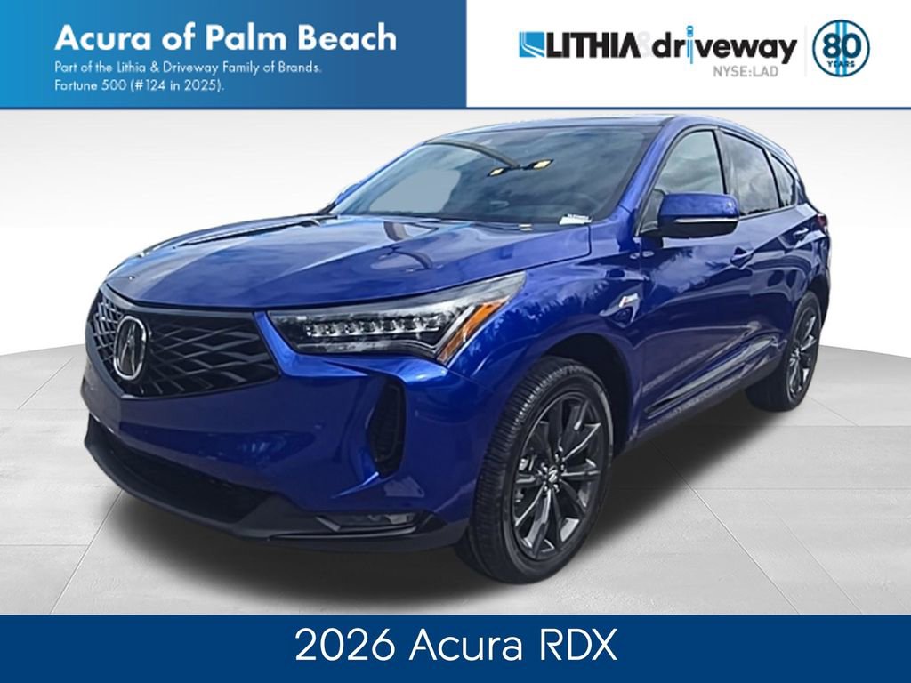 New 2026 Acura RDX A-Spec AWD/4WD 360° Tour