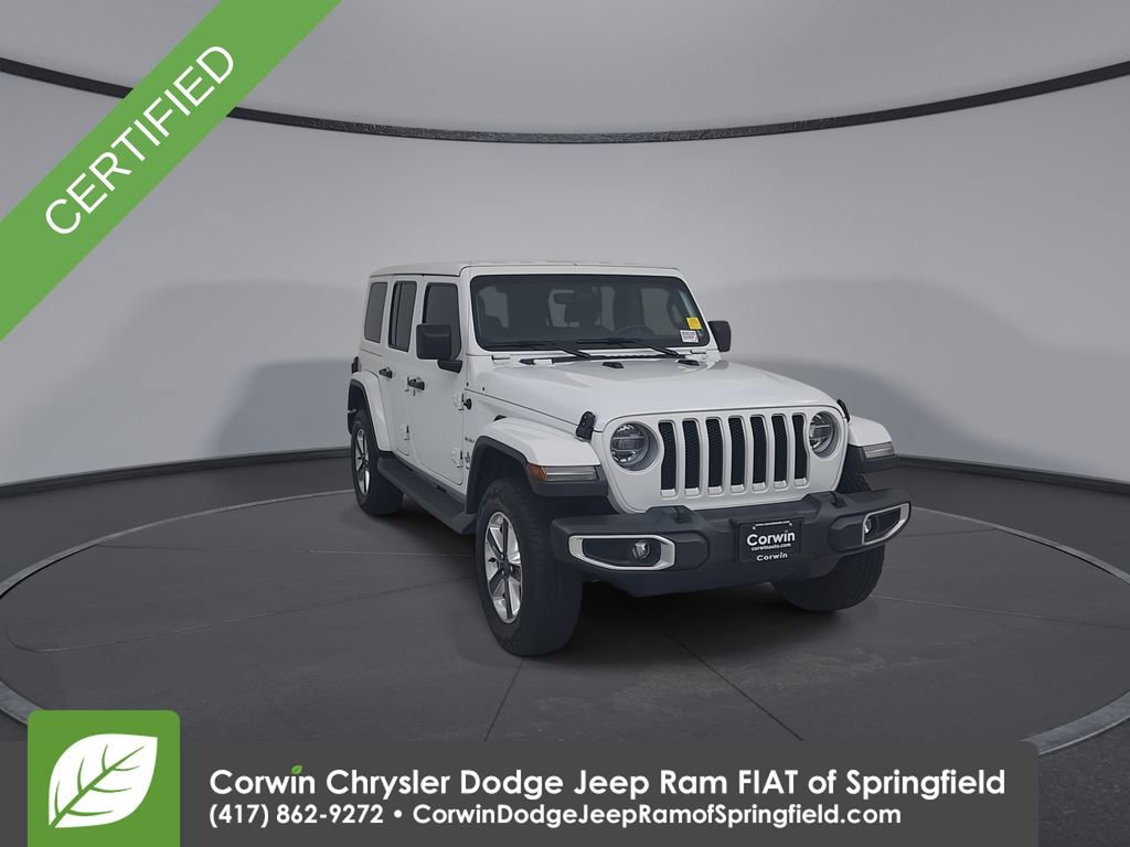 Certified 2019 Jeep Wrangler Unlimited Sahara image 3