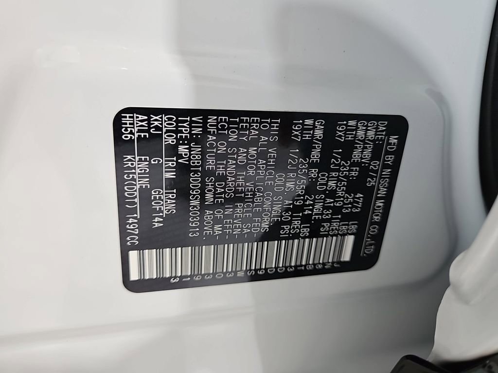 New 2025 Nissan Rogue Platinum w/ Platinum Premium Package image 30