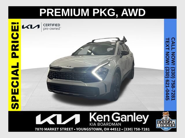 Certified 2025 Kia Sportage X-Line w/ Premium Package