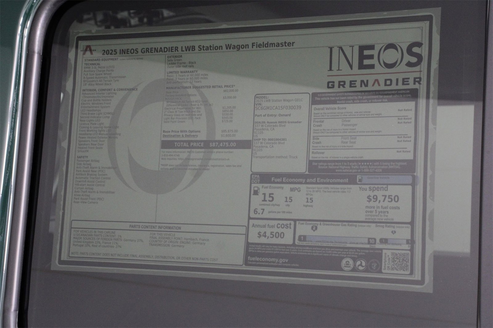 New 2025 INEOS Grenadier Fieldmaster Edition image 23